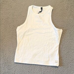 VUORI Women's AllTheFeels Crew TankTank Top White Size S